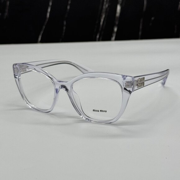 NEW MIU MIU MU05XV 15Z1O1 CAT EYE WOMEN EYEGLASSES VMU 05X 15Z1O1, MU 05XV - Picture 2 of 10
